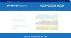 Desktop Screenshot of berkshiremuseum.org